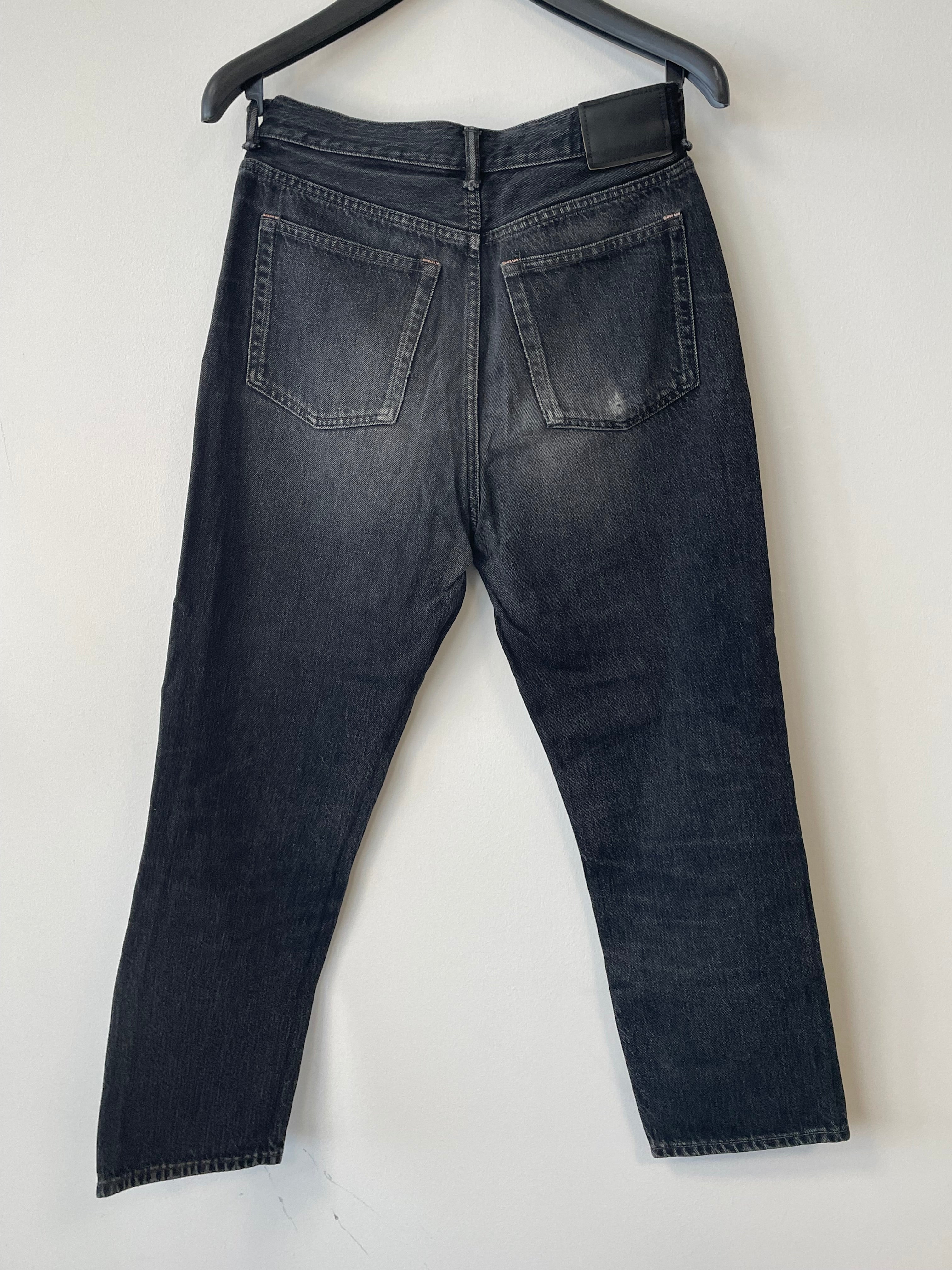 Acne Studios Mece Jeans Vintage Schwarz W30 L32 100% Baumwolle Italy Guter Zustand