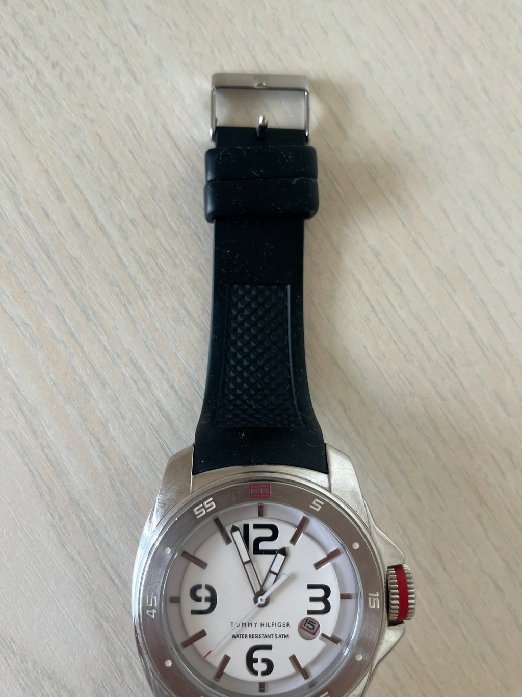 Tommy Hilfiger Men’s Watch TH.113.1.14.0929, 46mm, Quartz, Stainless Steel, Black