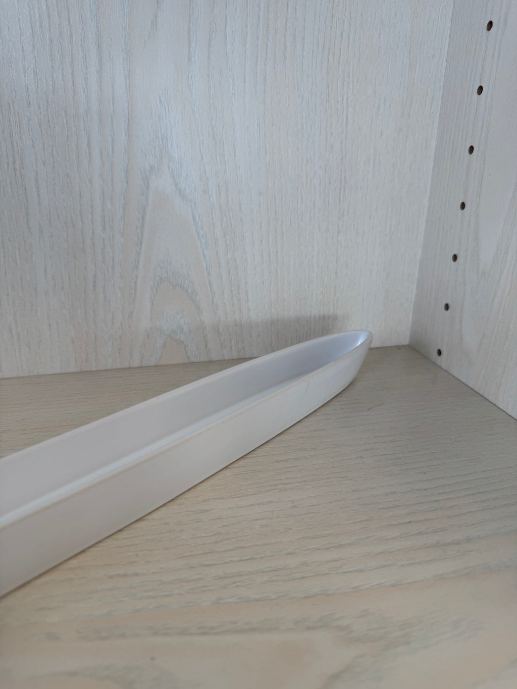 ASA Selection Servierplatte Porzellan Weiß 40 cm schlank – sehr guter Zustand