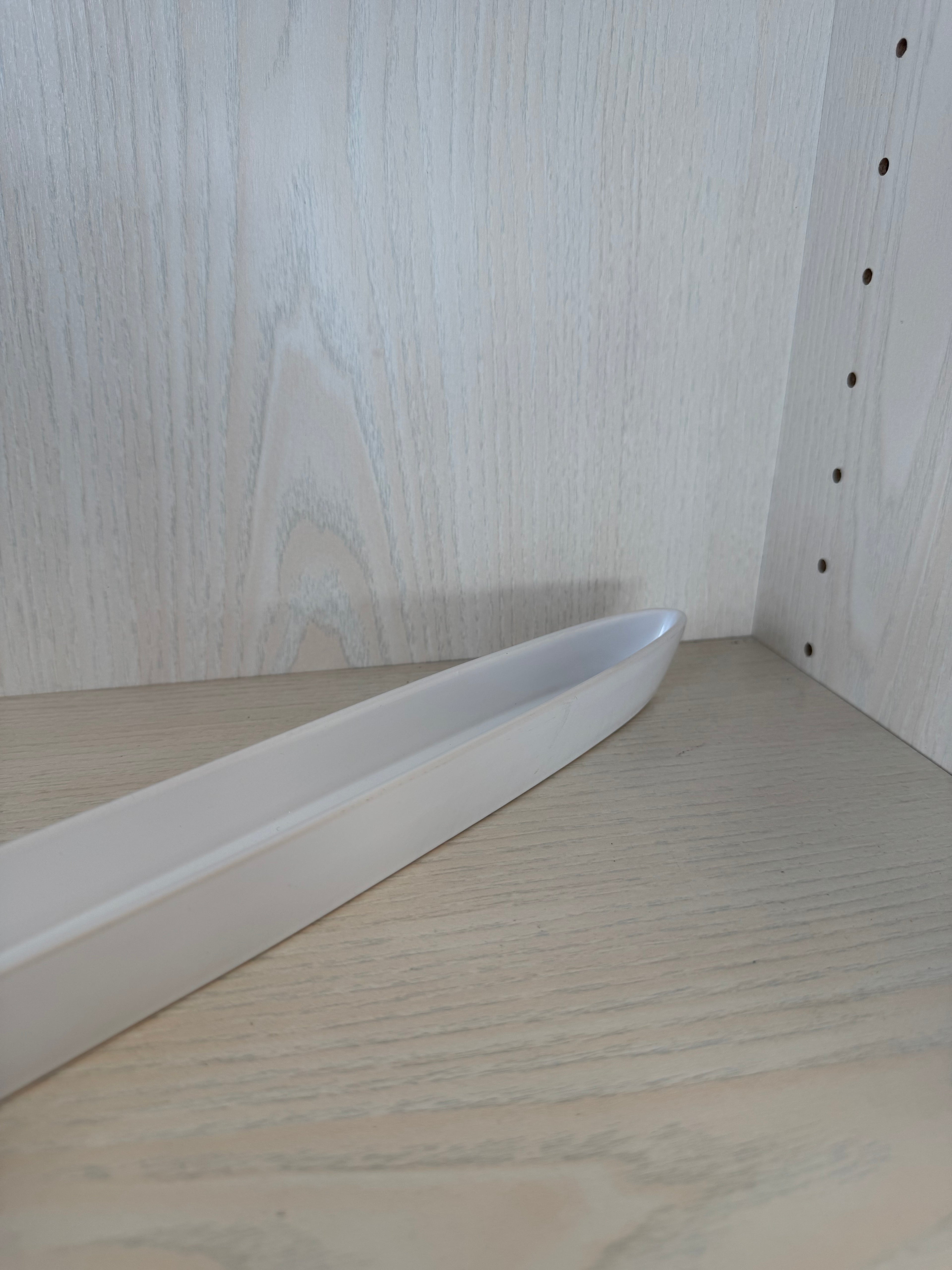 ASA Selection Servierplatte Porzellan Weiß 40 cm schlank – sehr guter Zustand