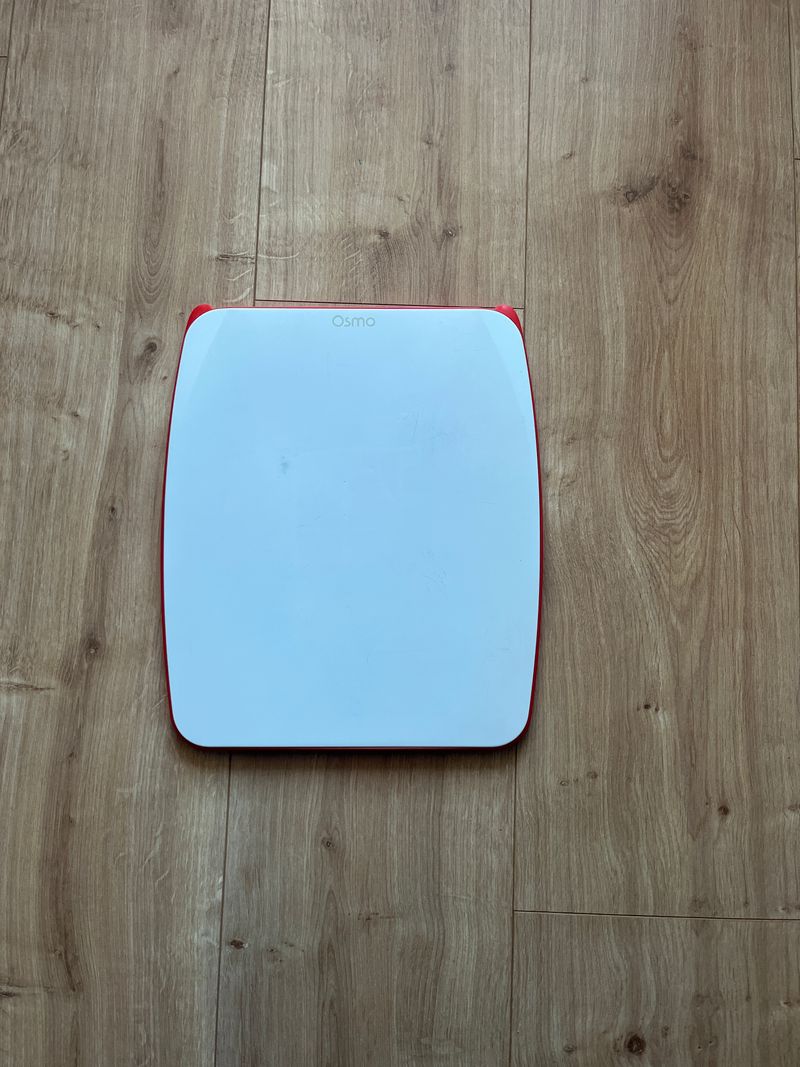 Osmo Creative Board Ersatz-Whiteboard, 30x25 cm, Weiß/Rot, guter Zustand