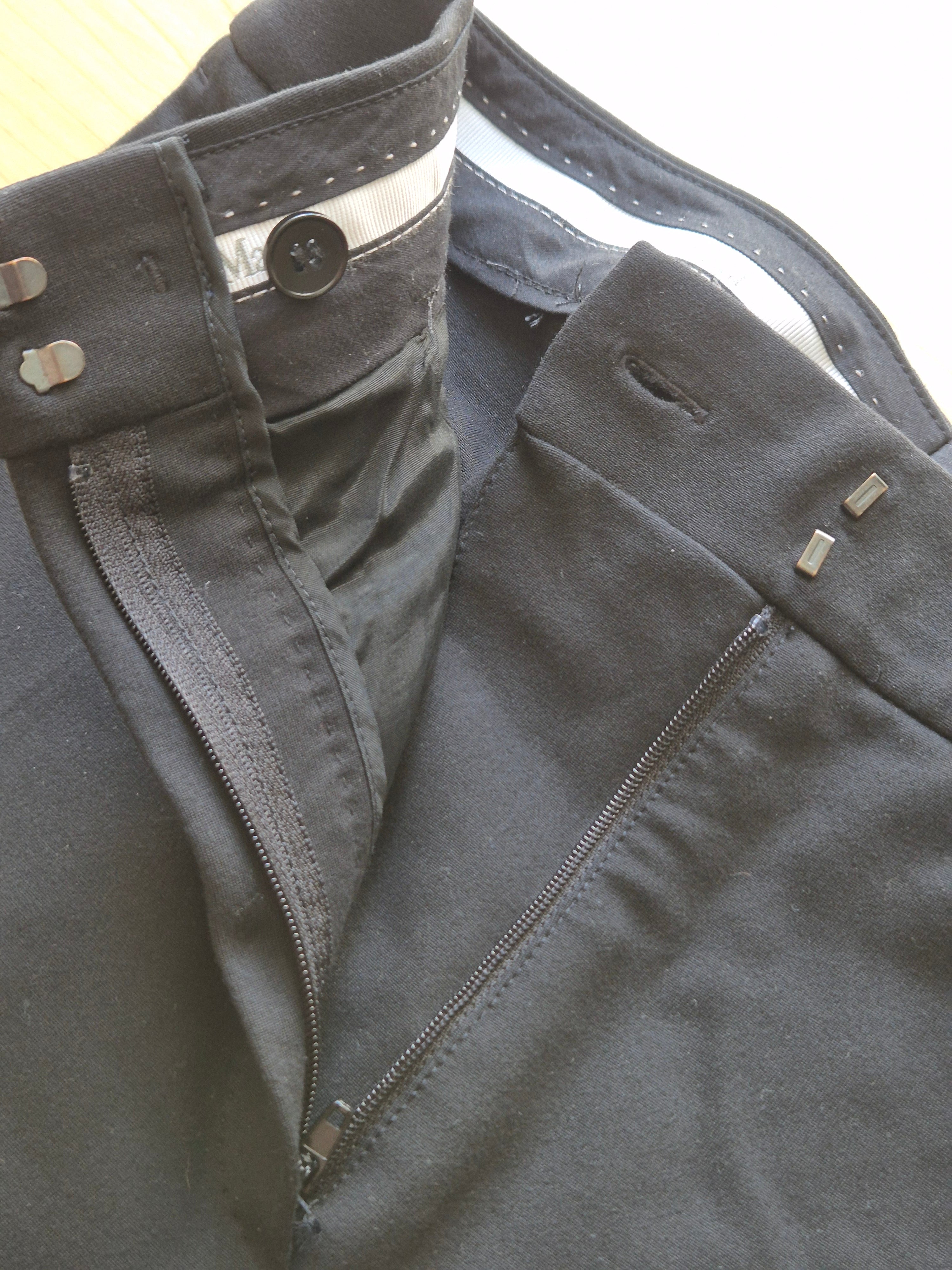 Max Mara Hose | Schwarz | Gr. 38 | Cropped | Guter Zustand