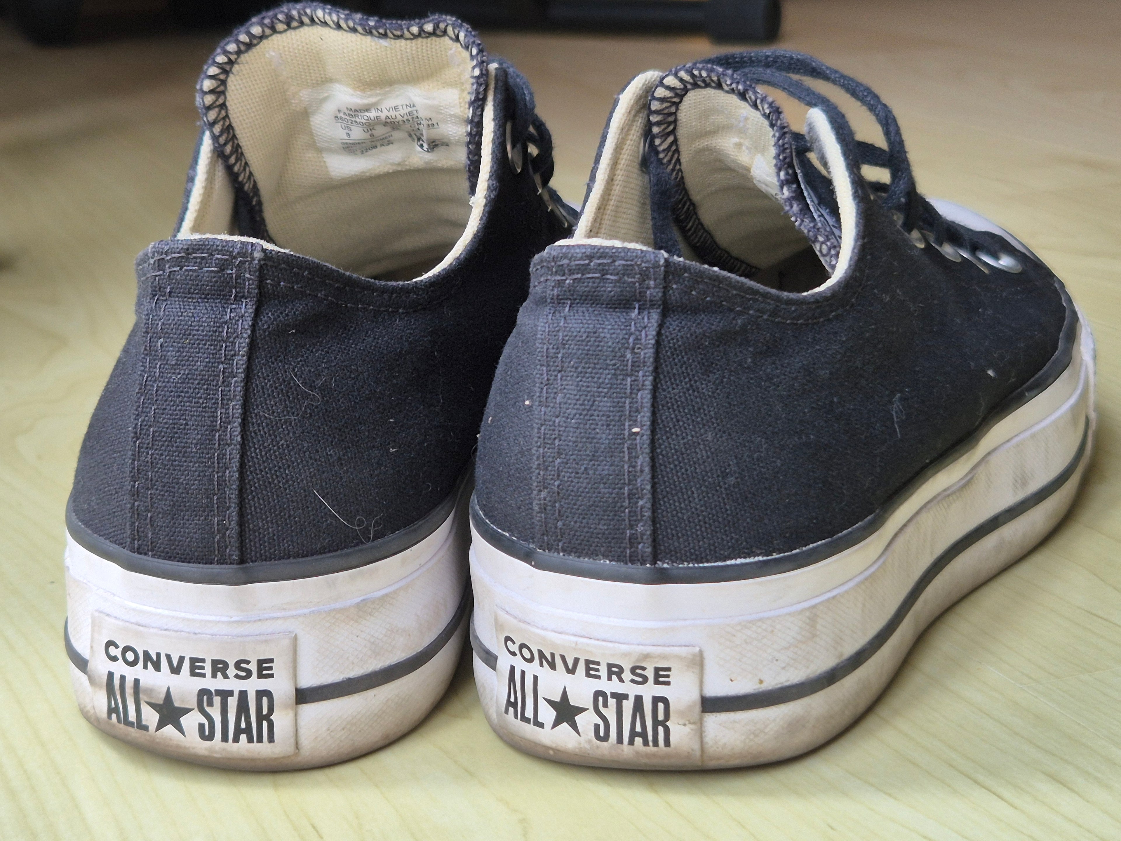 Converse Chuck Taylor All Star Lift Platform EU 39 – Schwarz, guter Zustand