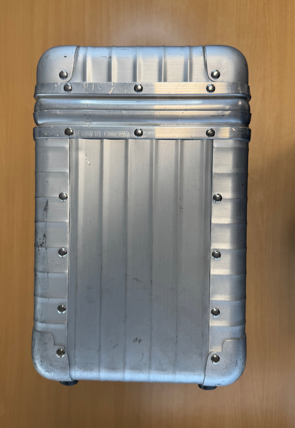 Rimowa Topas Lufthansa Pilot Case Aluminium Silber, guter Zustand