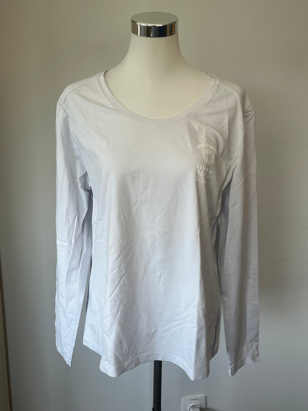 Wellensteyn Harbour Couture Hemd Weiß Langarm Größe XL Sehr Gut