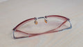 Chanel 4017-B Sonnenbrille Randlos Pink Verlauf mit Strass CC, Guter Zustand
