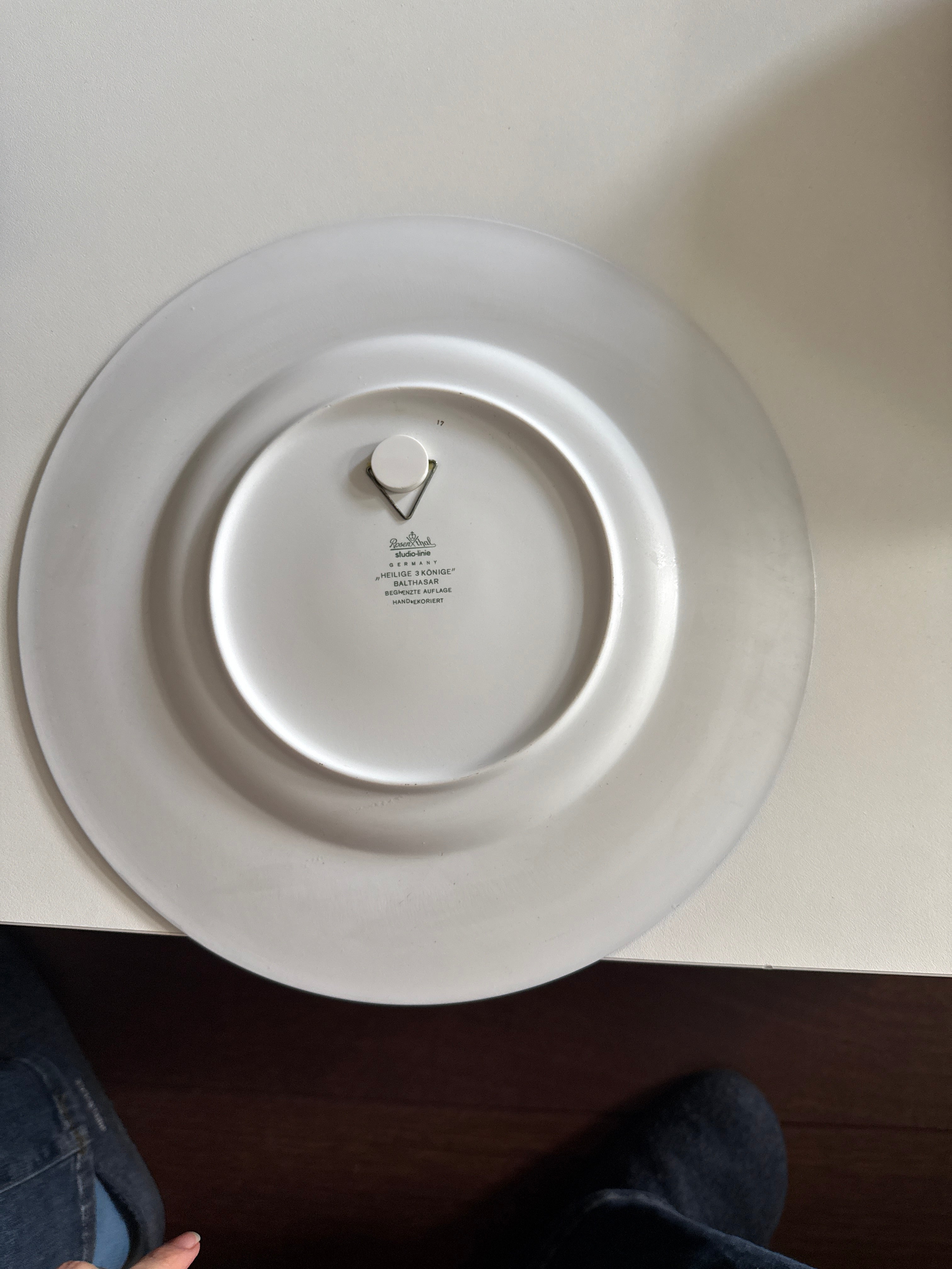 Rosenthal Weihnachtsteller „Heilige Könige“ Bjørn Wiinblad mit OVP, sehr gut