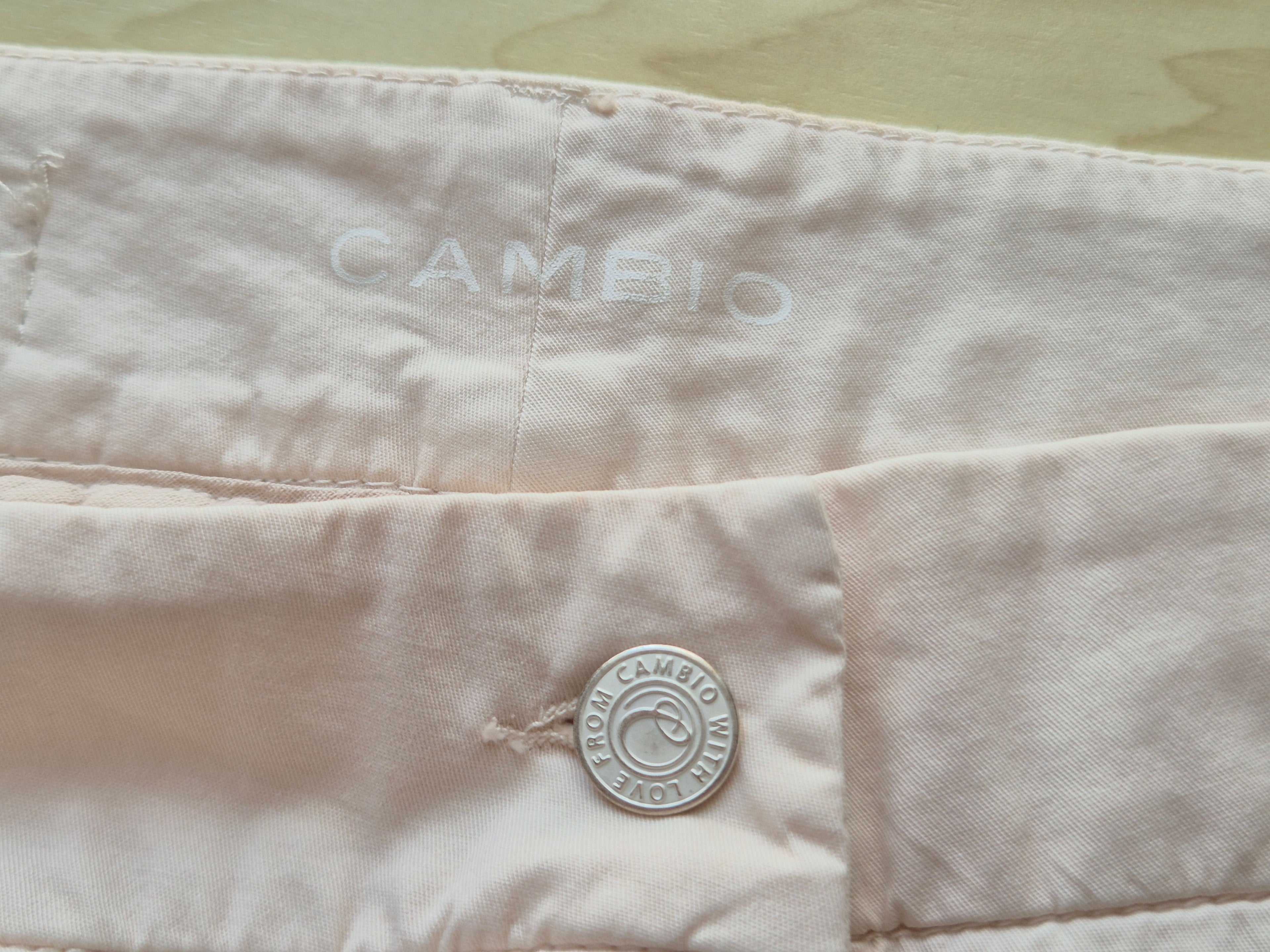 Cambio “California Utility” Women’s Trousers D 42 Beige – Good Condition