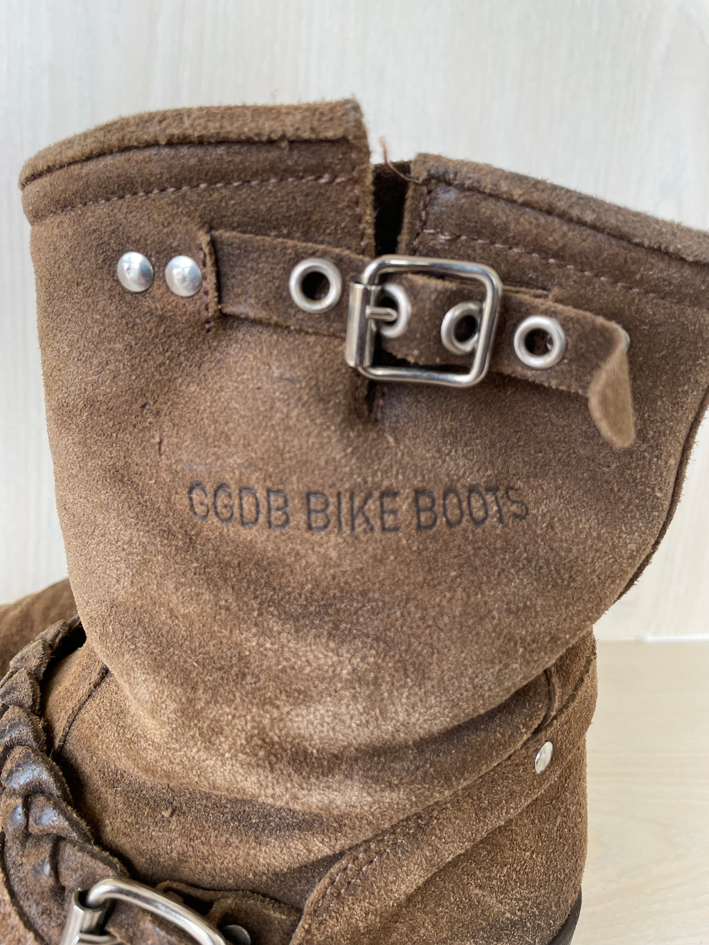 Golden Goose Biker-S Boots | EU 38 | Braun Wildleder | Exzellent