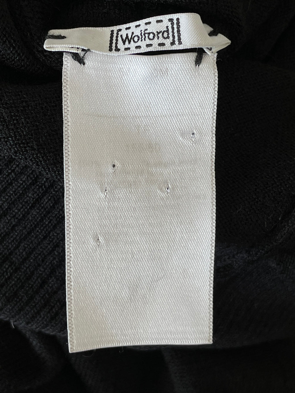 Wolford Rollkragenpullover Schwarz Gr. M – klassisch, guter Zustand