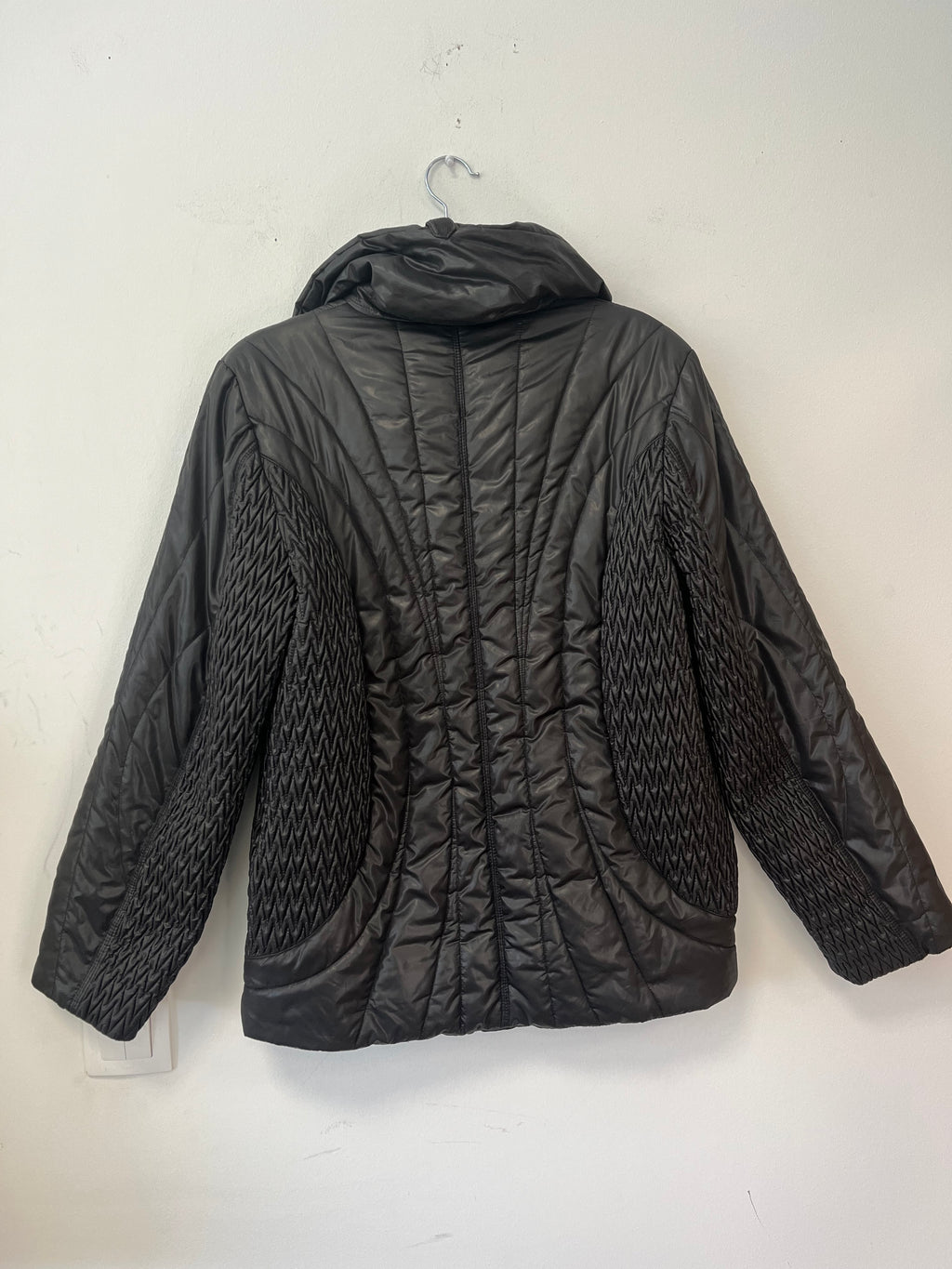 WINDFIELD COLLECTION Steppjacke Damen – Schwarz, Gr. 42, Guter Zustand