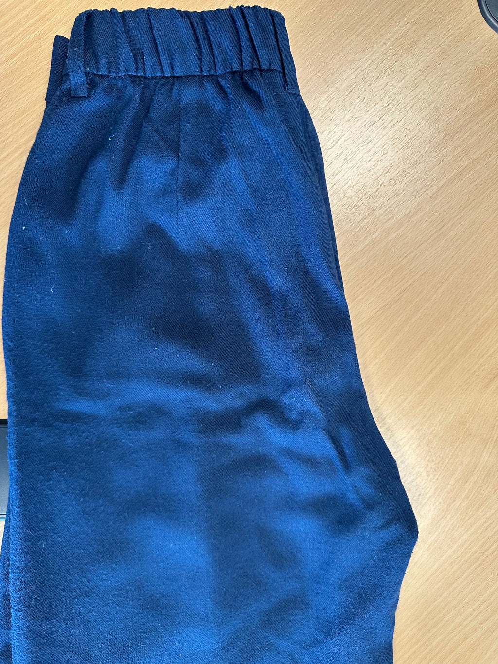 Hollister Ultra High-Rise Wide-Leg Hose XS navy – entspannter Schnitt, guter Zustand