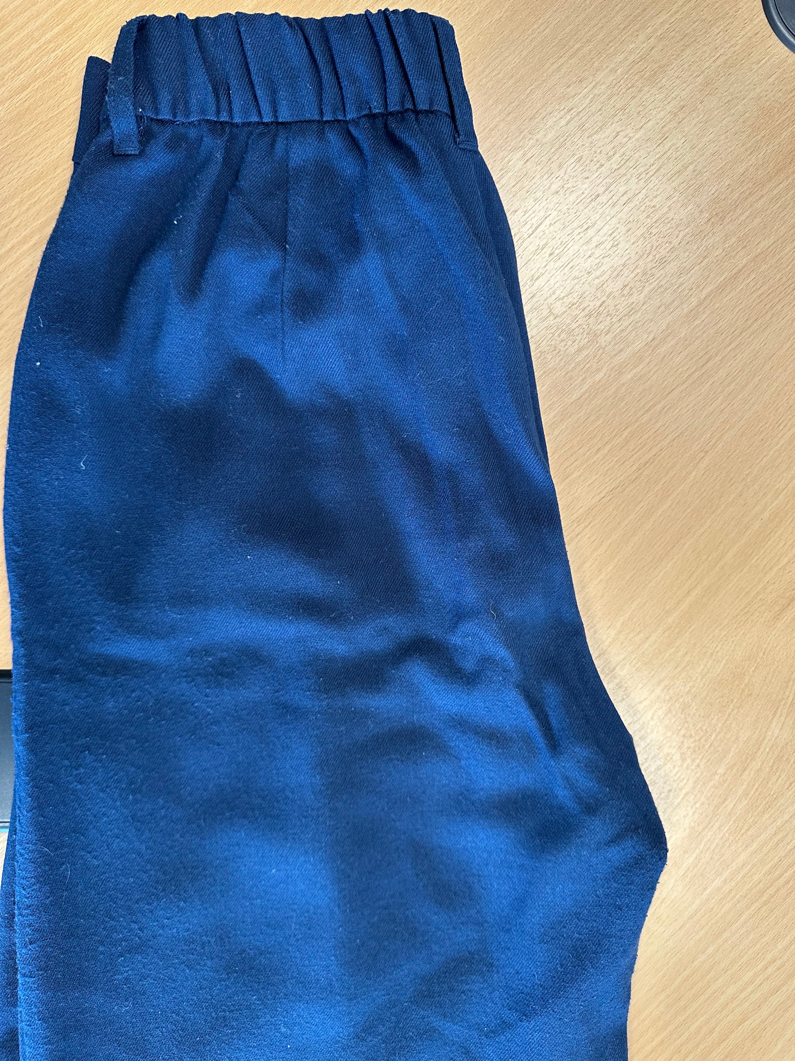 Hollister Ultra High-Rise Wide-Leg Hose XS navy – entspannter Schnitt, guter Zustand
