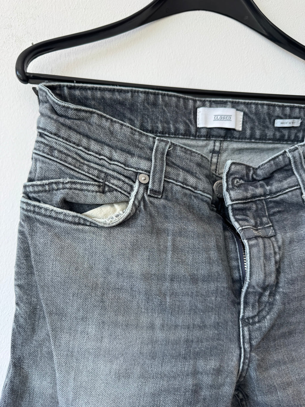 CLOSED Unity Slim Jeans W29 | Made in Italy | Sanded Blue | Guter Zustand