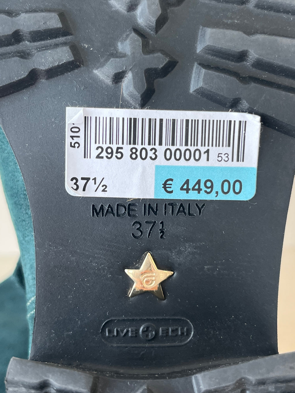 Giorgio Fabiani Stiefeletten Grün Wildleder 37.5 EU Sehr Gut