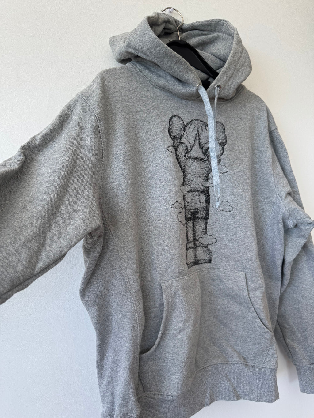 KAWS:Holiday United Kingdom Hoodie Grey – Size M – Good Condition