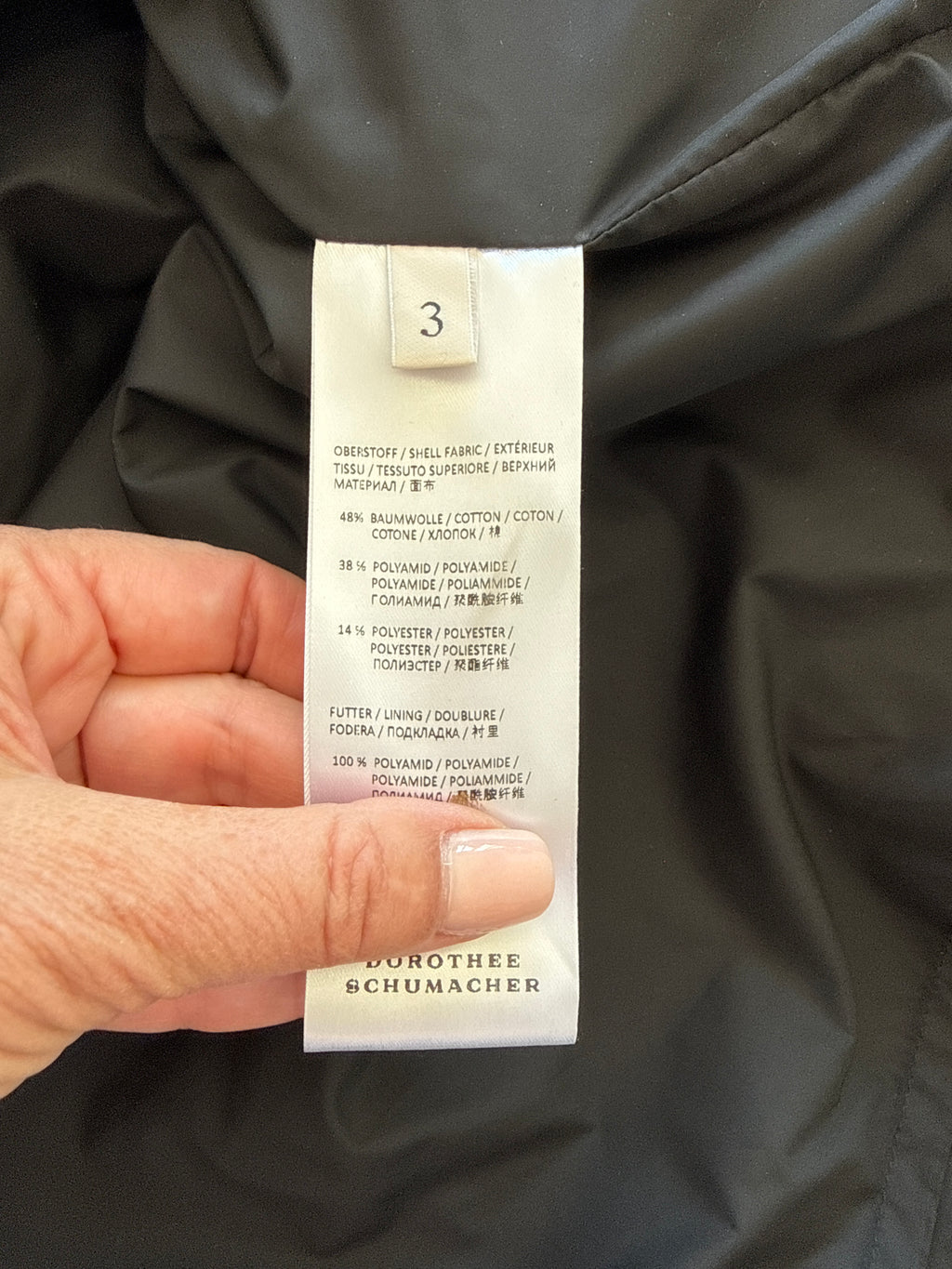 Dorothee Schumacher Plaid Tweed Minirock, Gr. M, Schwarz/Weiß, Sehr gut