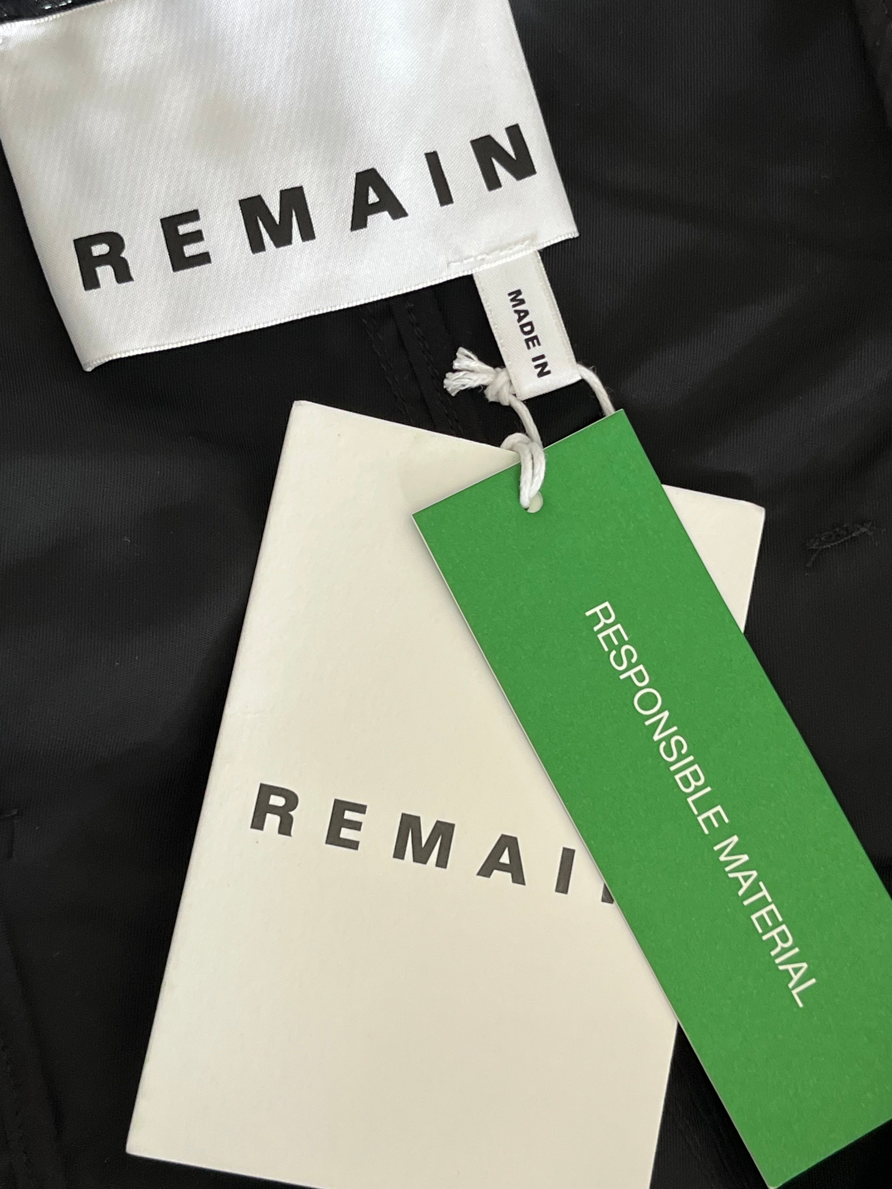 Remain Birger Christensen Elma Kleid Schwarz Gr. 38 Sehr Gut
