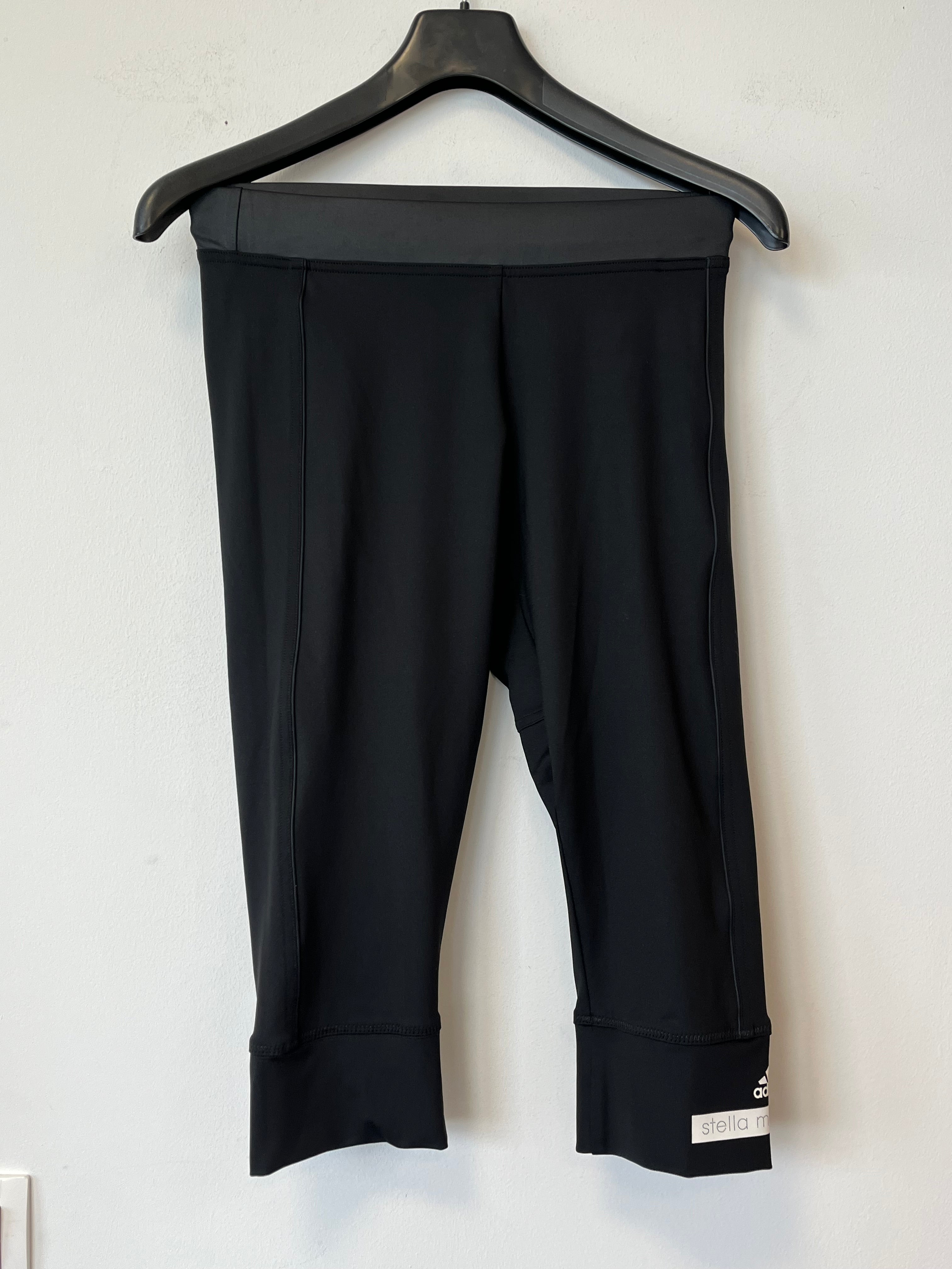 adidas by Stella McCartney Climalite Capri Leggings Schwarz S Wie Neu