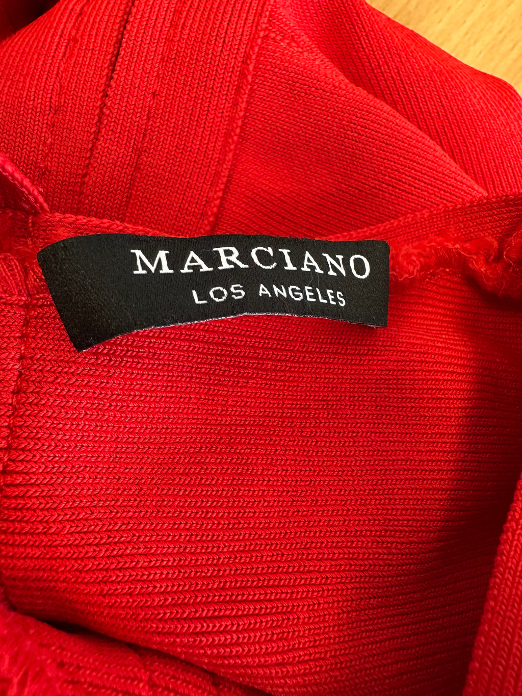 Marciano Los Angeles High-Neck Kleid XS Rot, Gebraucht