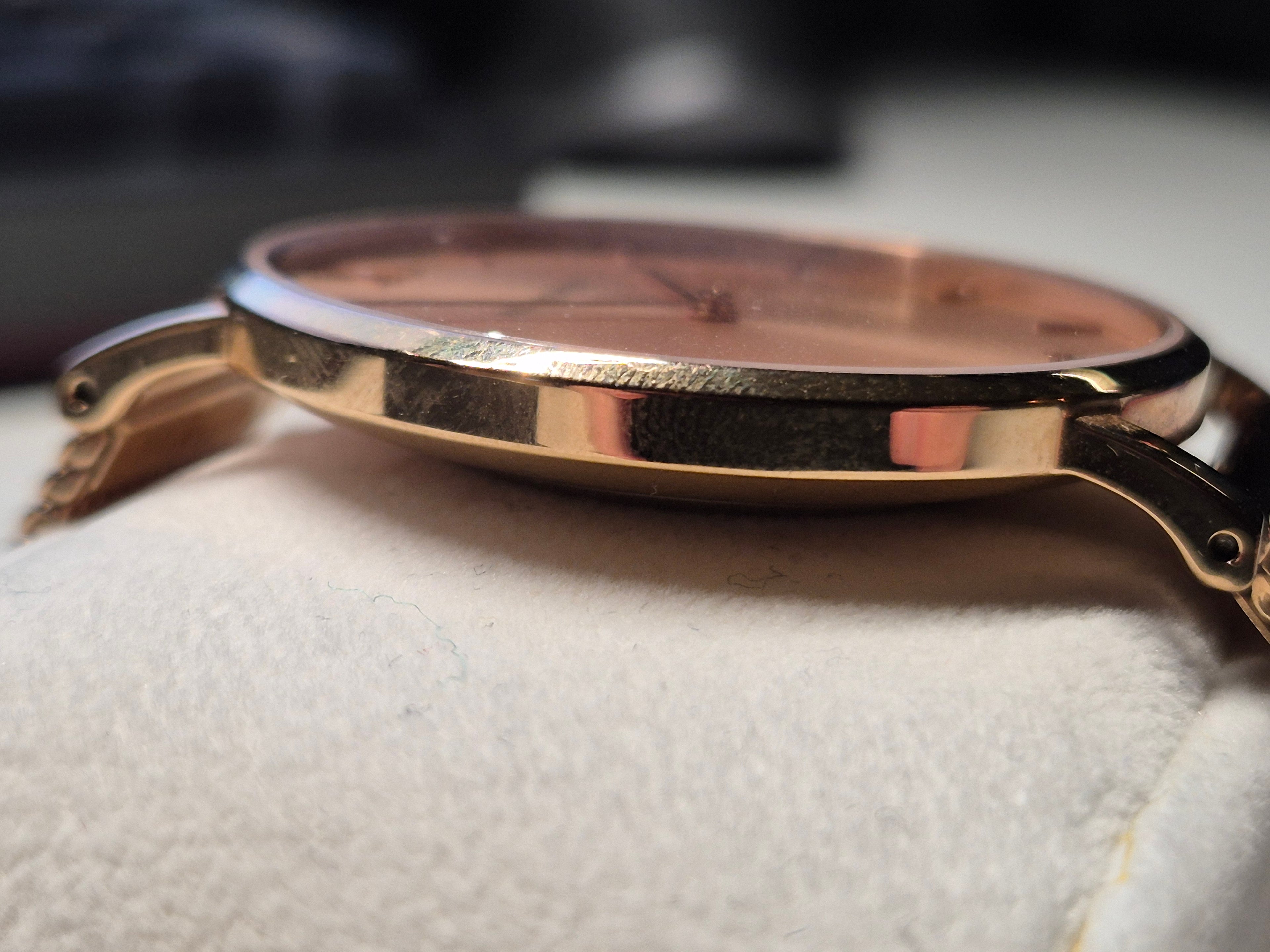Paul Hewitt Sailor Line 39mm Rose Gold Watch + Anchor Bracelet, Like New