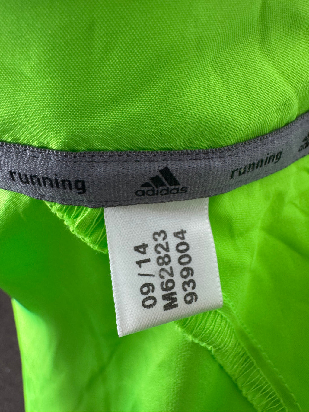 Adidas Adizero ClimaProof Laufjacke M Neon Gelb/Grün, guter Zustand