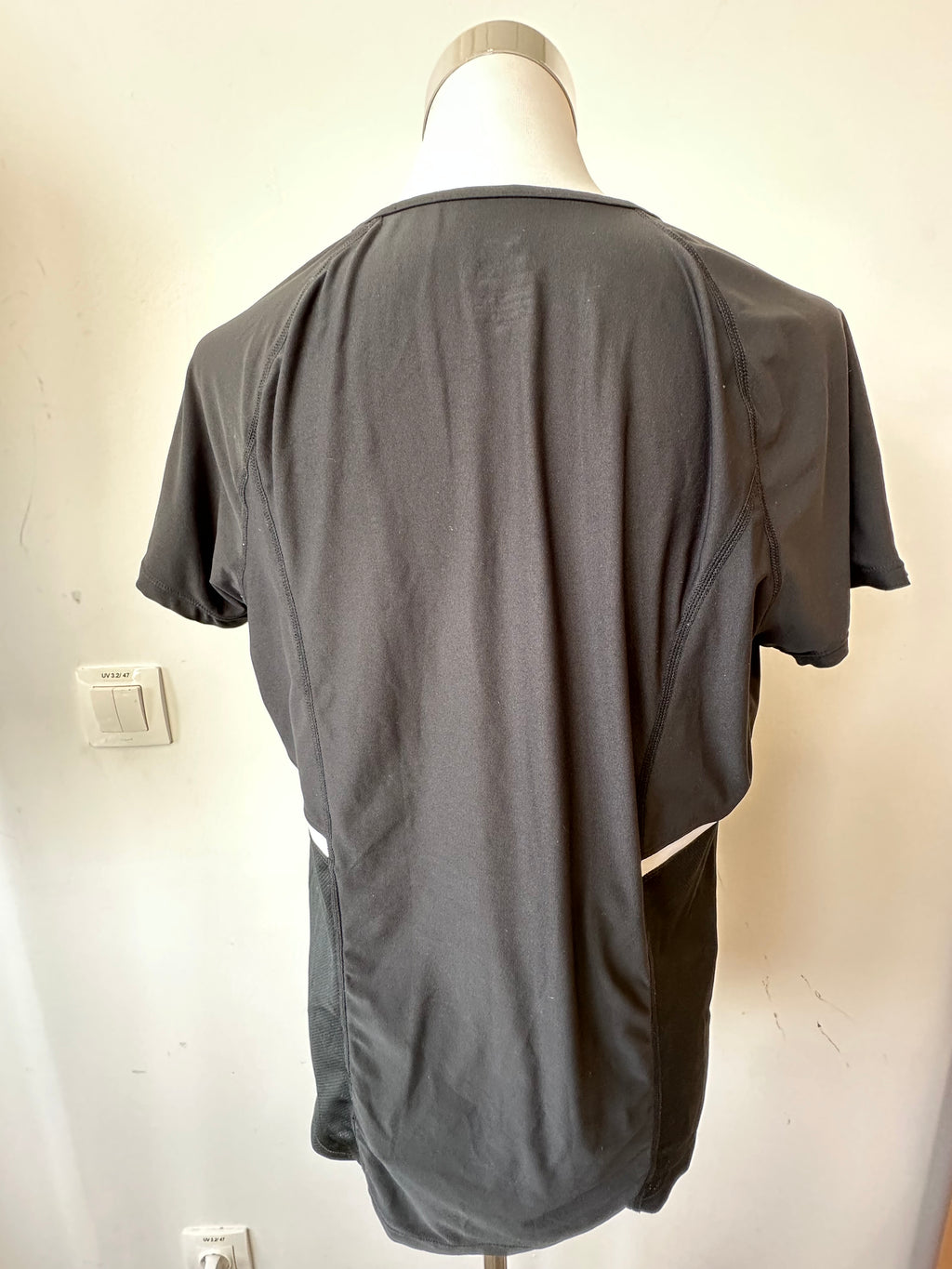 Nike Women’s Dri-FIT Stock Elite SS Jersey, XL, Black/White, Good Condition