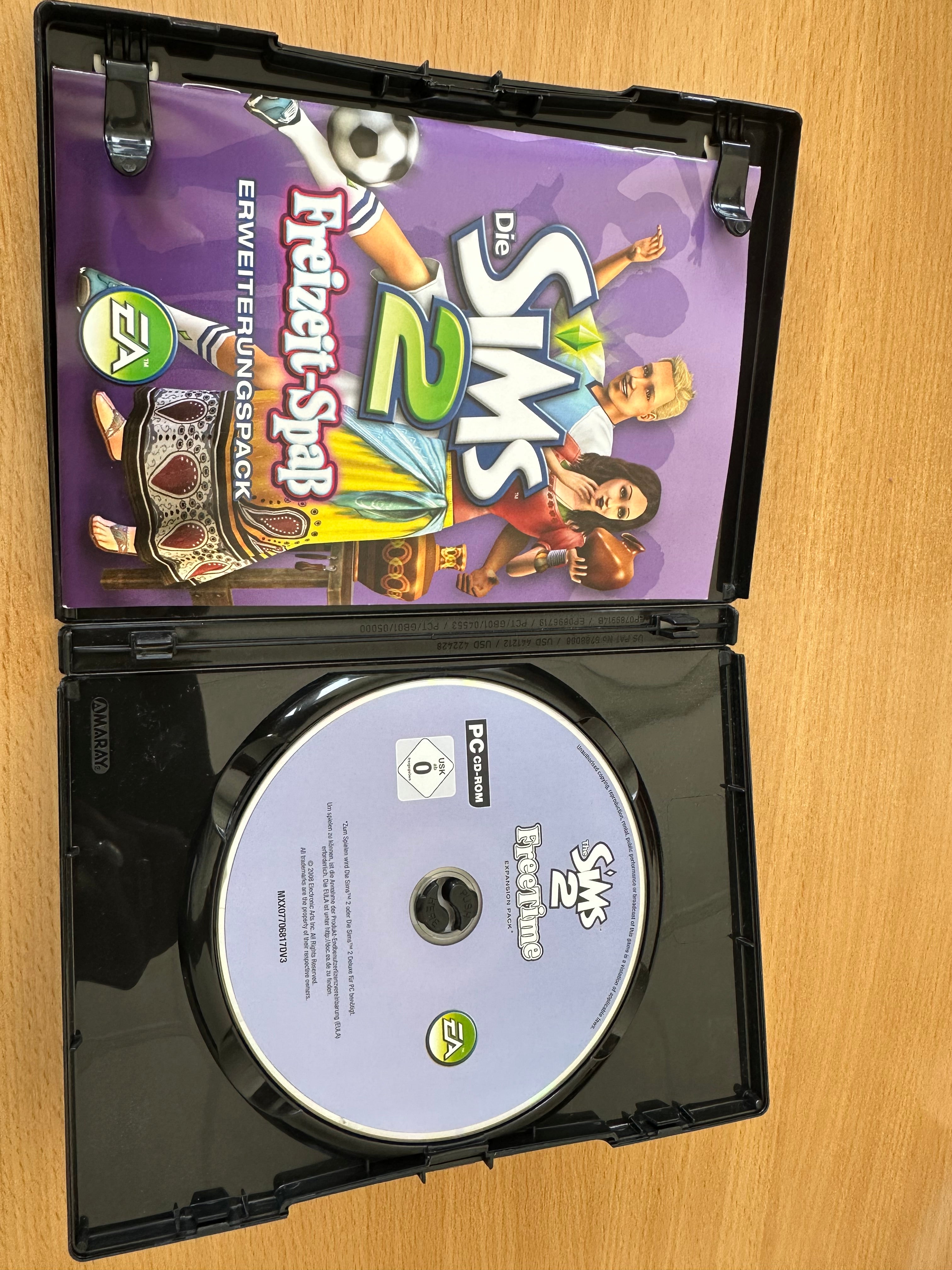 Die Sims 2 FreeTime (Deutsch) Erweiterung | PC DVD Sehr Gut