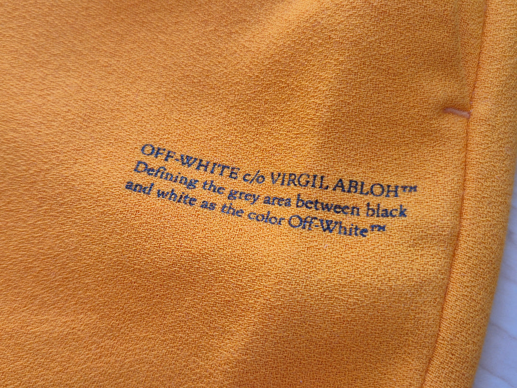Off-White™ Split-Flared Hose Orange Gr. 38 Neu mit Etikett