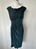 Elegant Navy Connected Apparel Cocktail Dress, Size 10, Good Condition