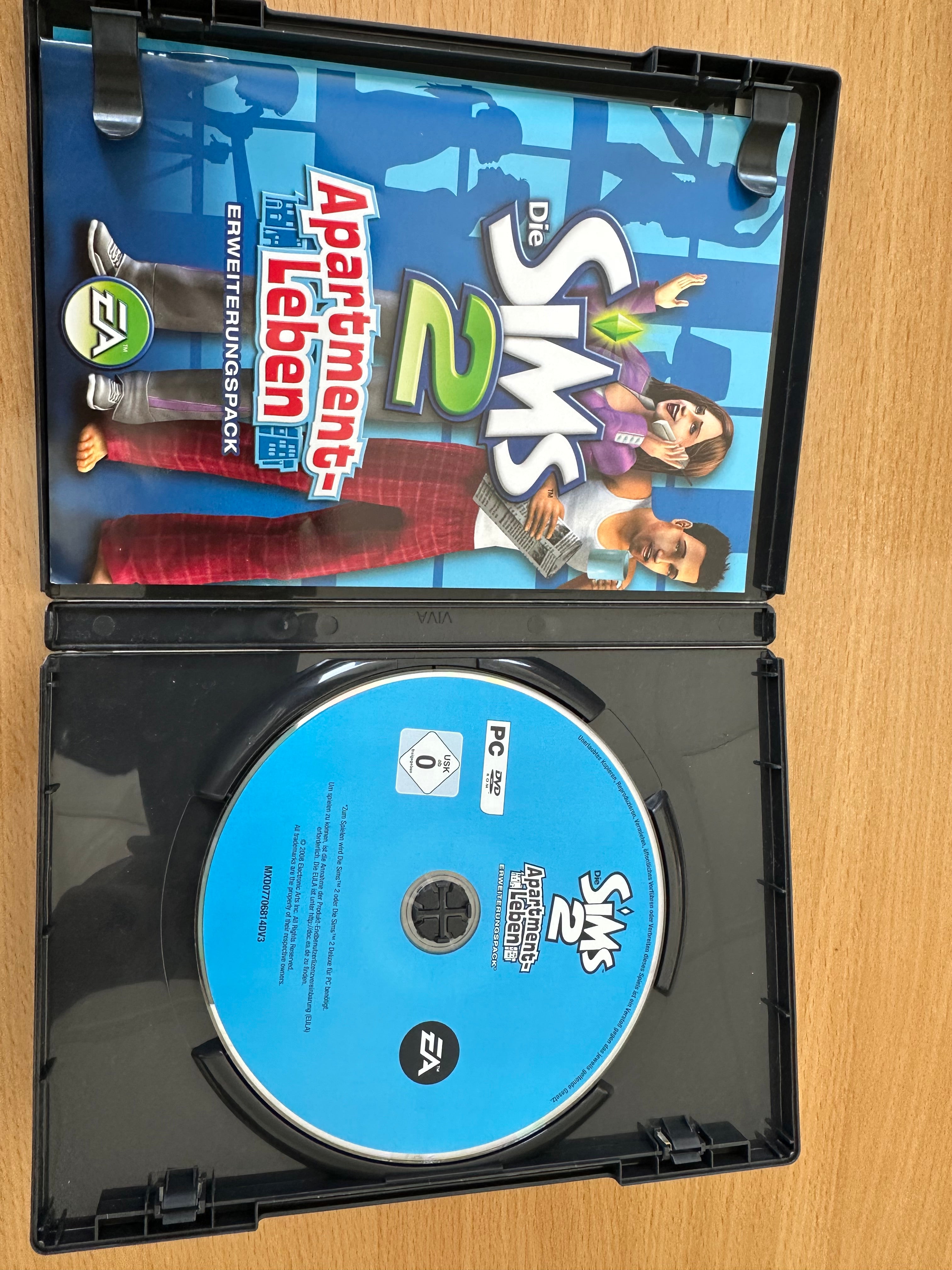 Die Sims 2: Apartment Life – PC Erweiterung (Deutsch) Komplett • Sehr gut