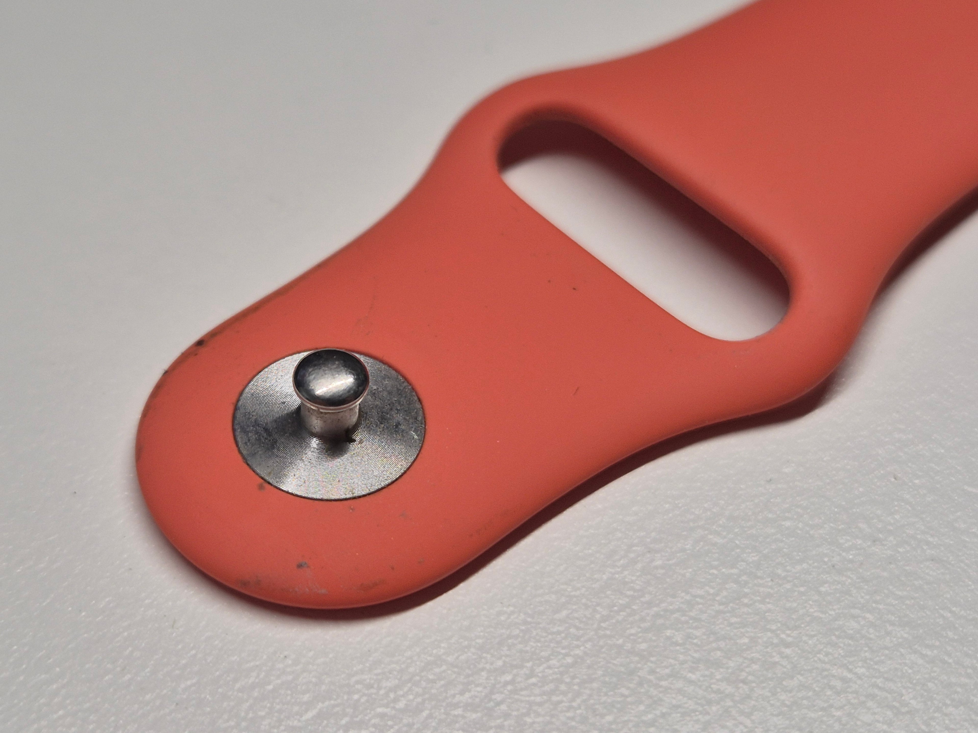 Genuine Apple Watch Sport Band 40mm – Camellia Orange – Good Condition