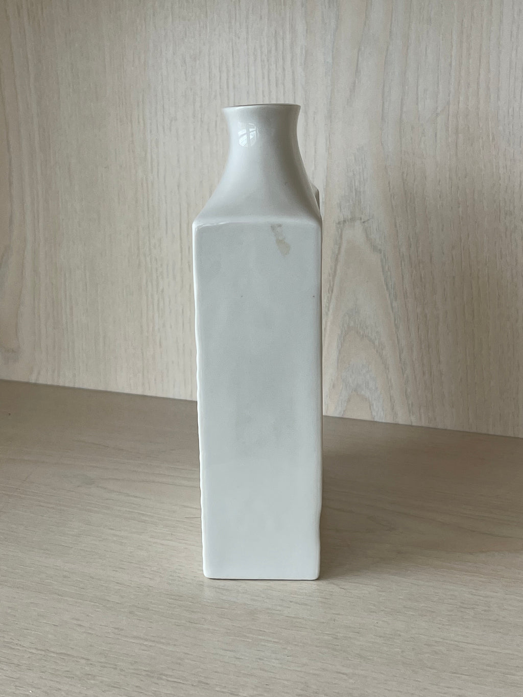 Sgrafo Modern 61/130L Vase | Structure Series | White Porcelain | Very Good