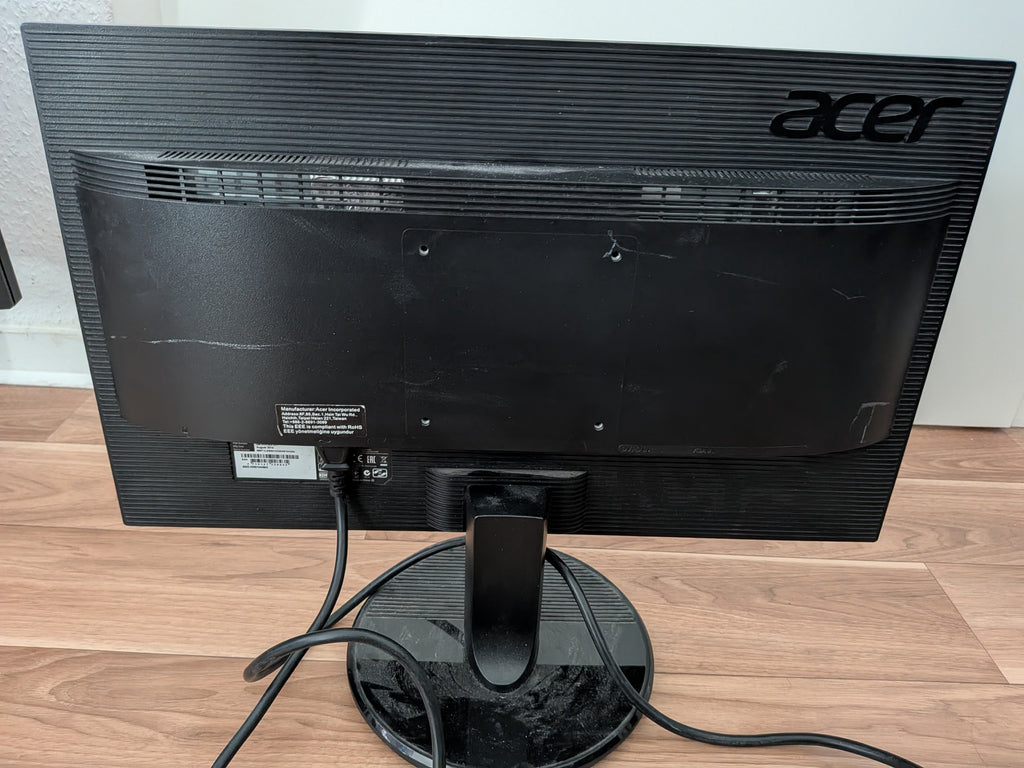Acer V226HQL 21,5″ Full-HD LED Monitor Schwarz – guter Zustand, Kabel, Standfuß