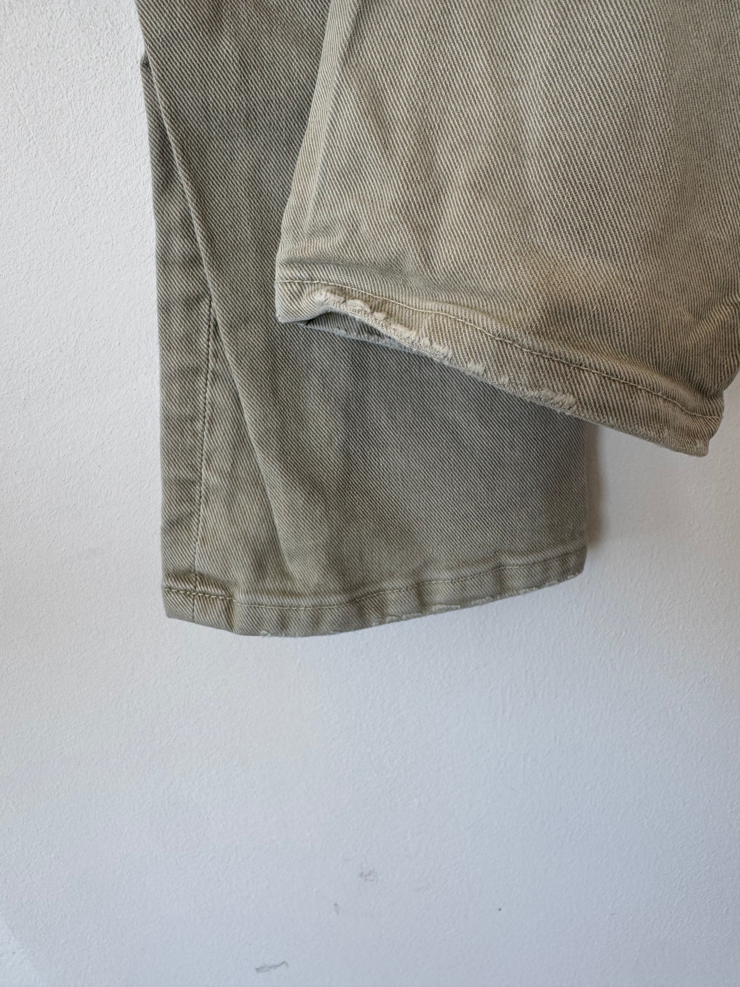Closed „Unity Slim“ Damen Jeans, Gr. 30, stone beige, gebraucht, Made in Italy