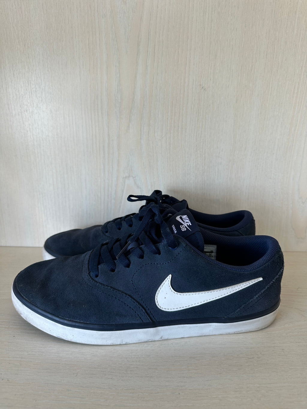 Nike SB Check Solarsoft – Midnight Navy – Gr. 44 EU/10 US – Guter Zustand