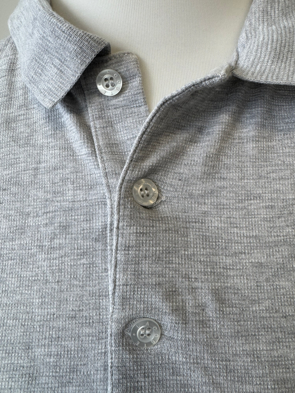 Lacoste Sport Slim Fit Polo Shirt Grey Size L – Like New