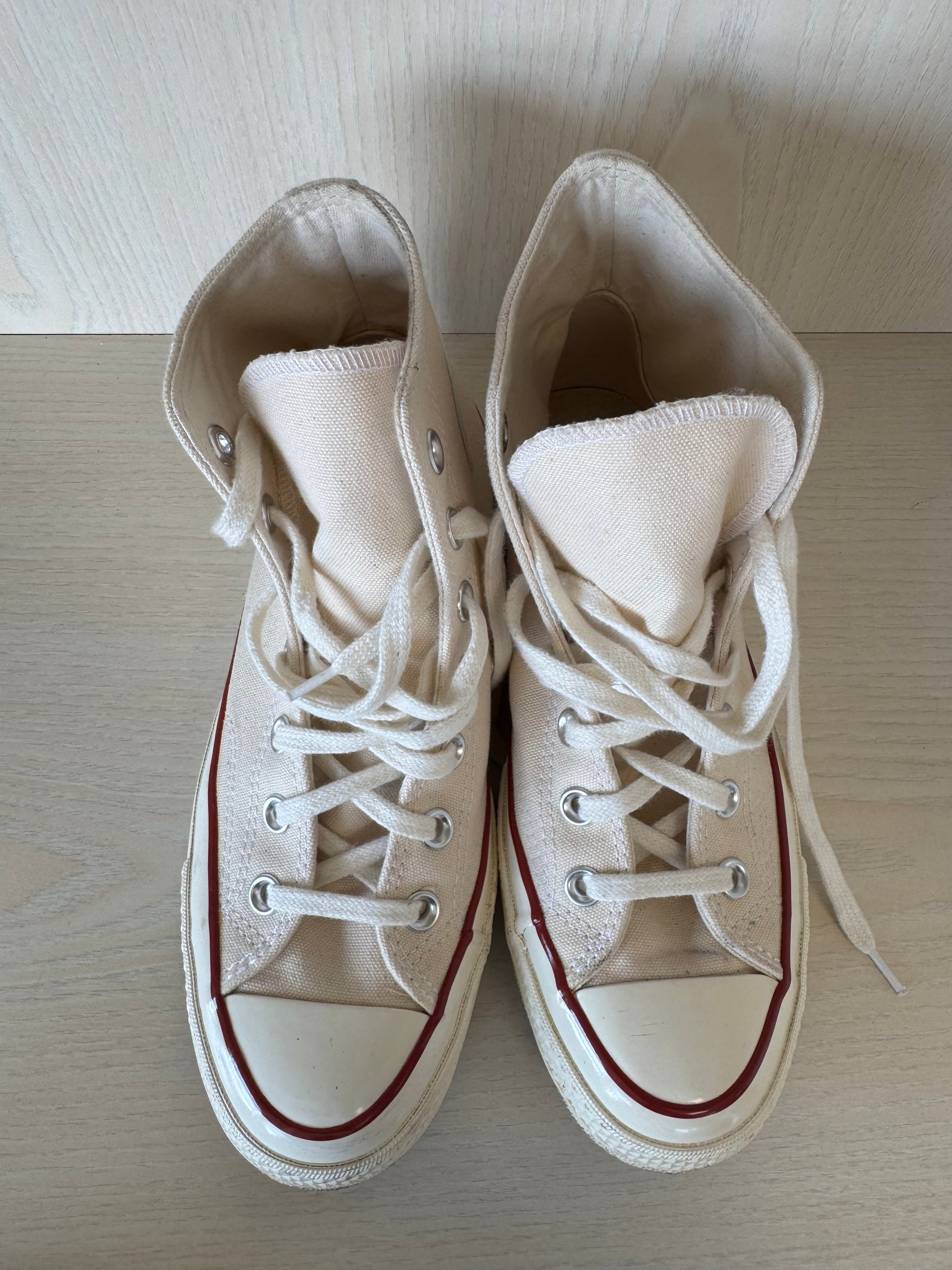 Converse Chuck 70 High Top Cream EUR 38 Very Good Condition