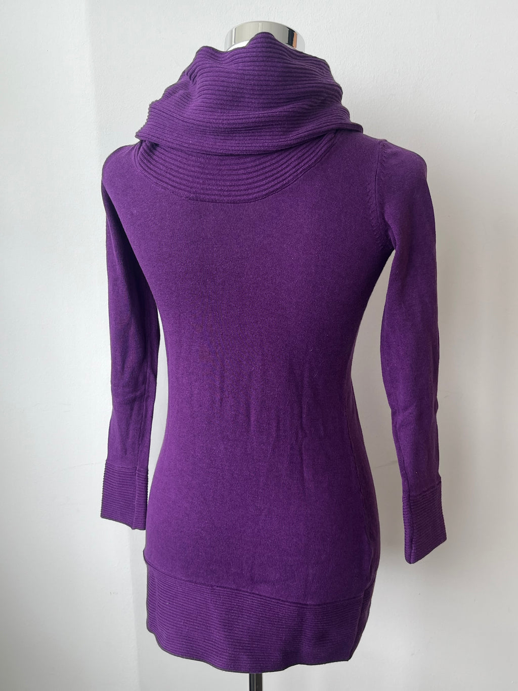 Esprit Sweaterkleid – Lila, XS, Wollmischung, Sehr guter Zustand