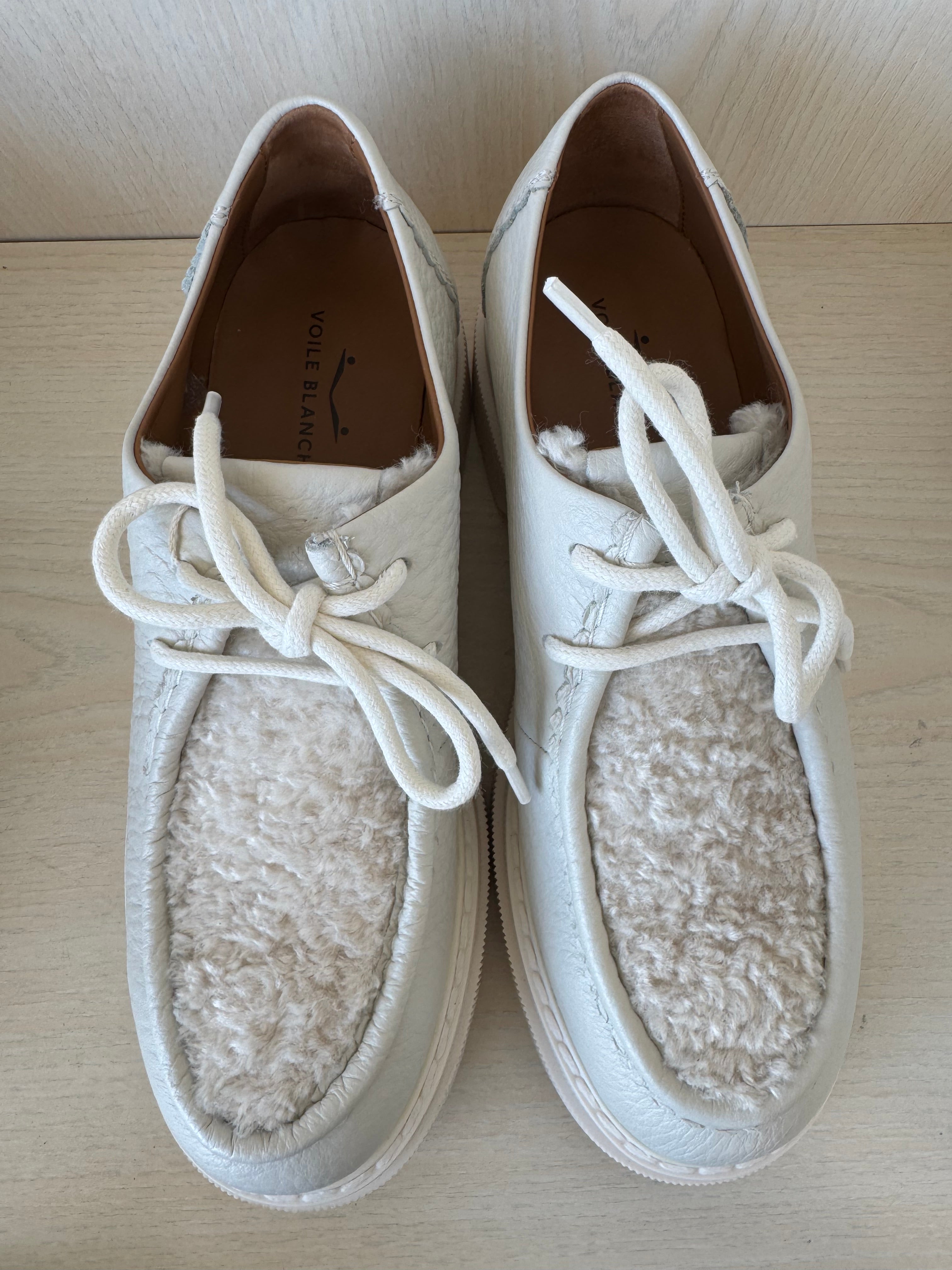 Voile Blanche Nives Macro Bottled/Fur, Creme, EU 38, sehr gut, mit Box