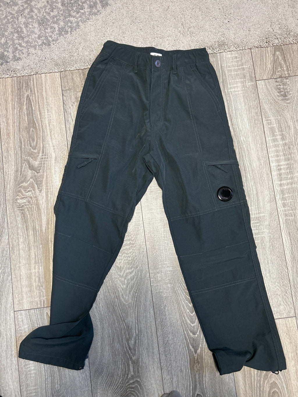 C.P. Company Lens Nylon Cargo Hose S Dunkelgrau Wie Neu