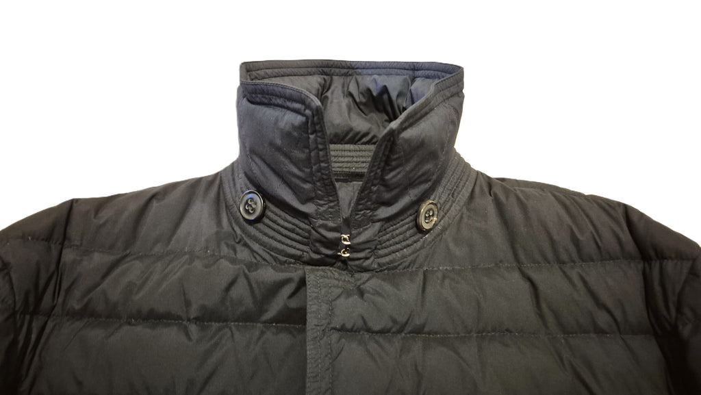 Ermanno Scervino Daunenmantel Herren 52 | Winterjacke | Schwarz | Gut