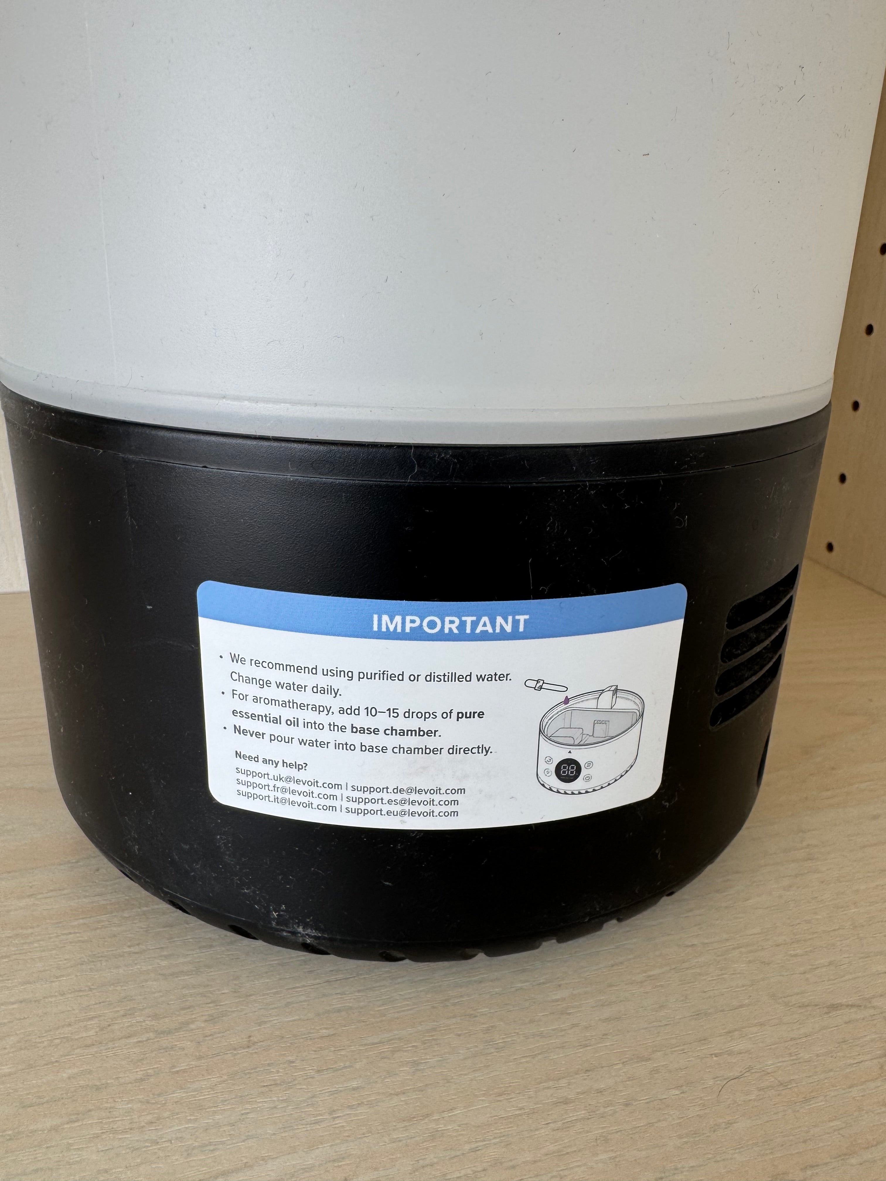 Levoit Dual 200S Pro Smart Luftbefeuchter – 3L, WLAN, Weiß/Schwarz – Sehr gut