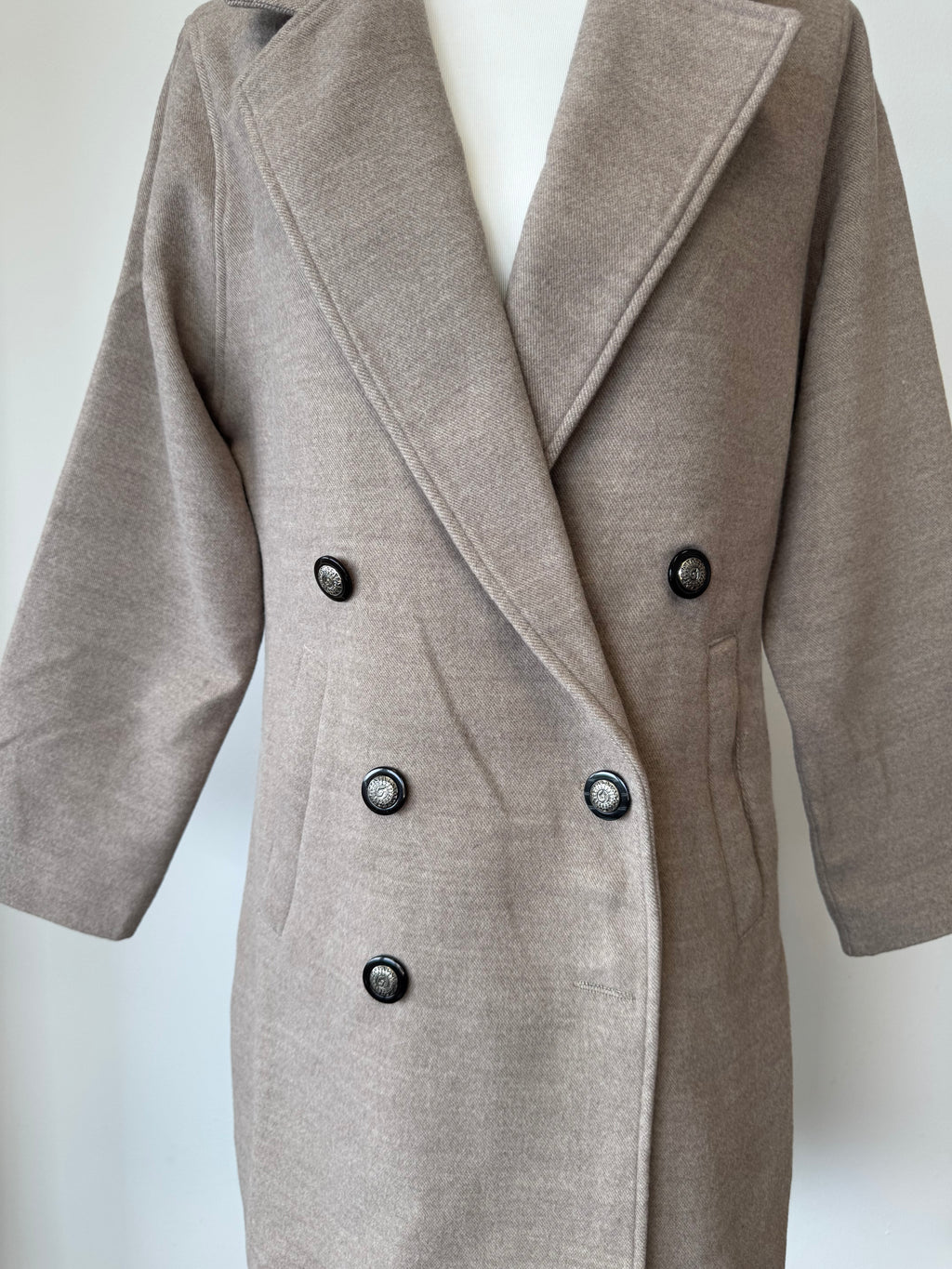 OXFORD Wollmix-Mantel taupe Gr. M – wie neu