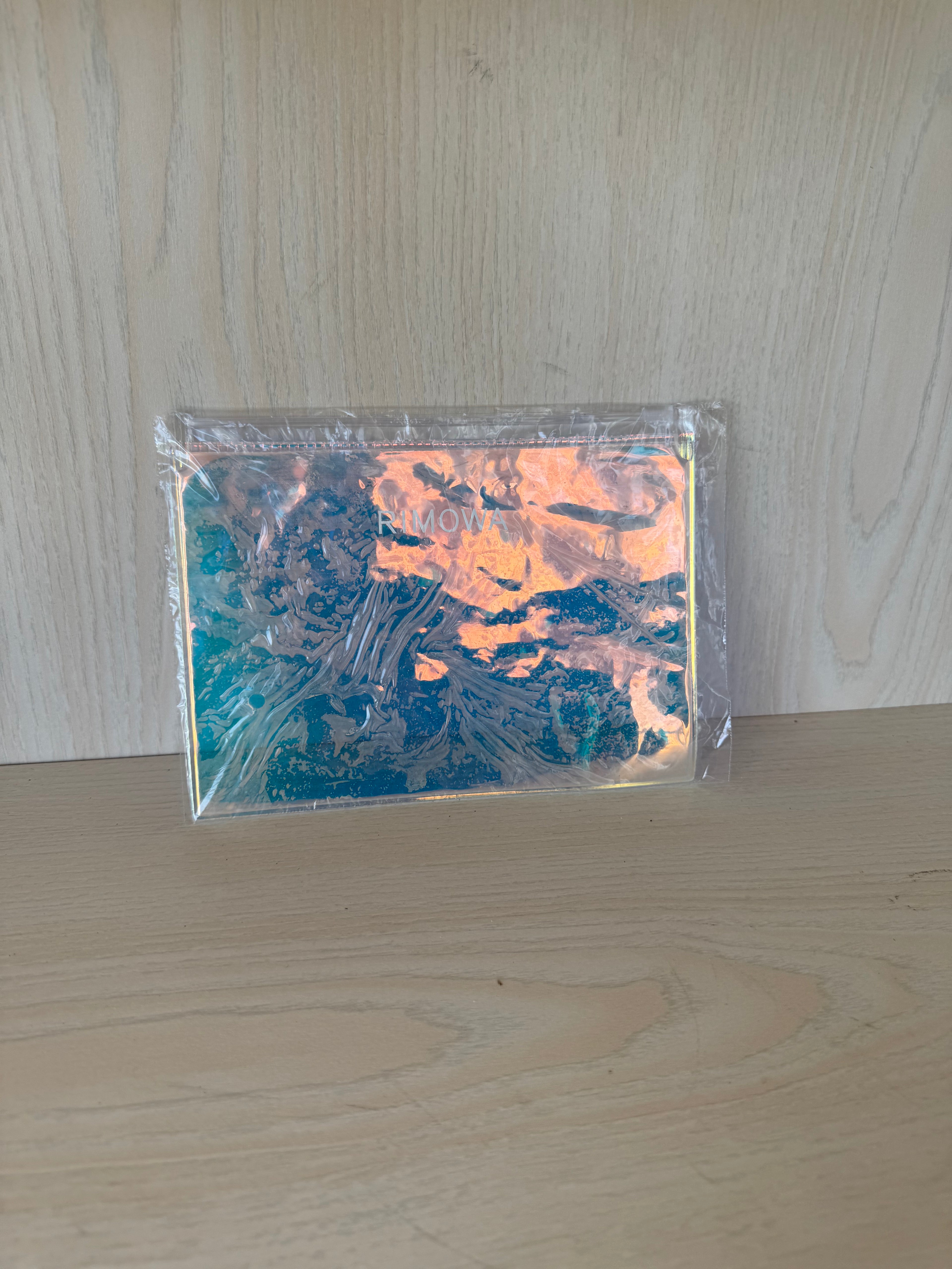 RIMOWA Iridescent Pouch – Polycarbonat/TPU, Transparent Multicolour, Neu