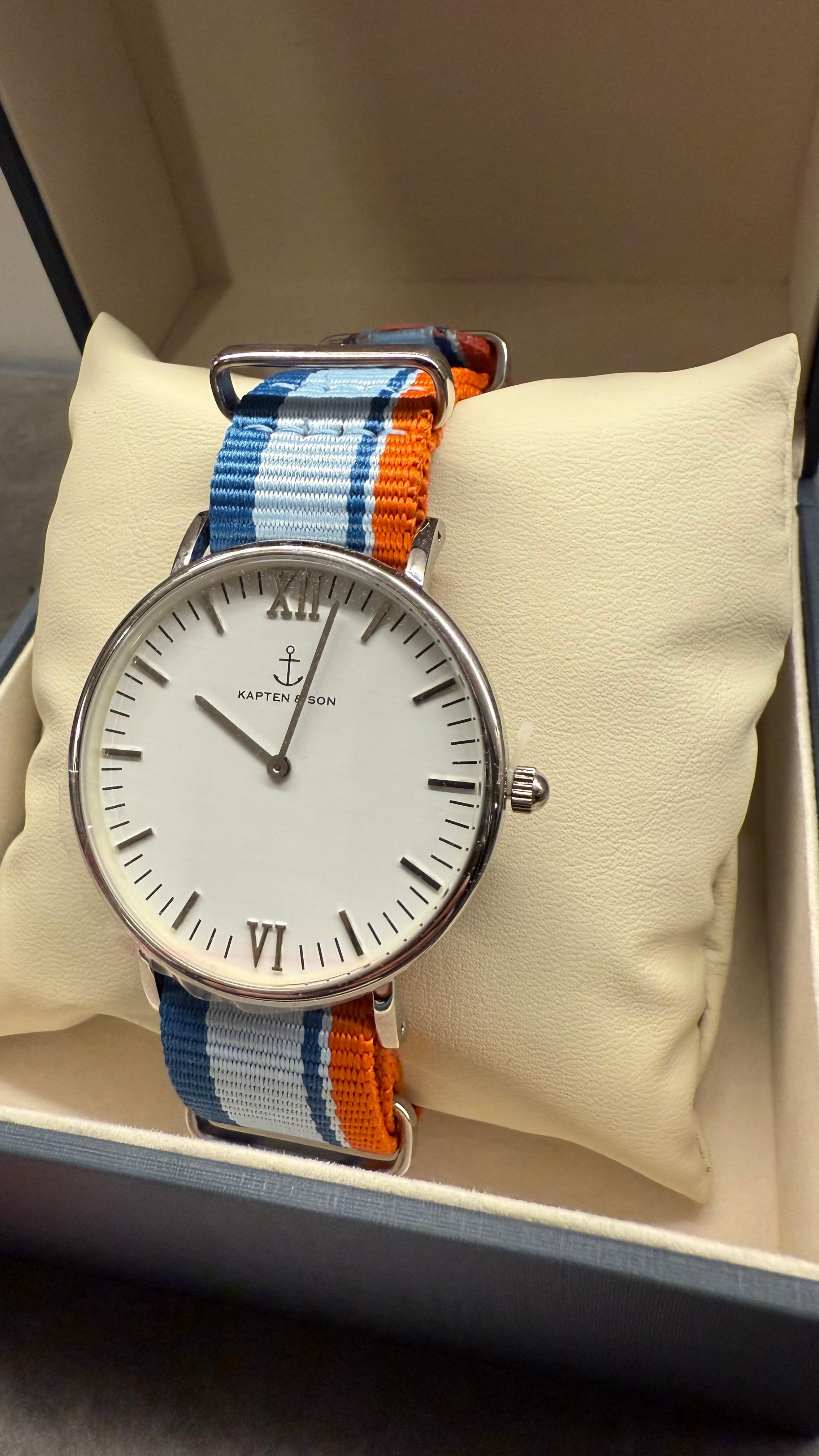 Kapten & Son Campus 40mm Limited Edition NATO | OVP | Wie Neu