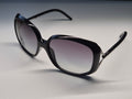 Burberry BE4104 Sunglasses, Black, Gradient Lenses, Acetate, 59-15, Good, Case