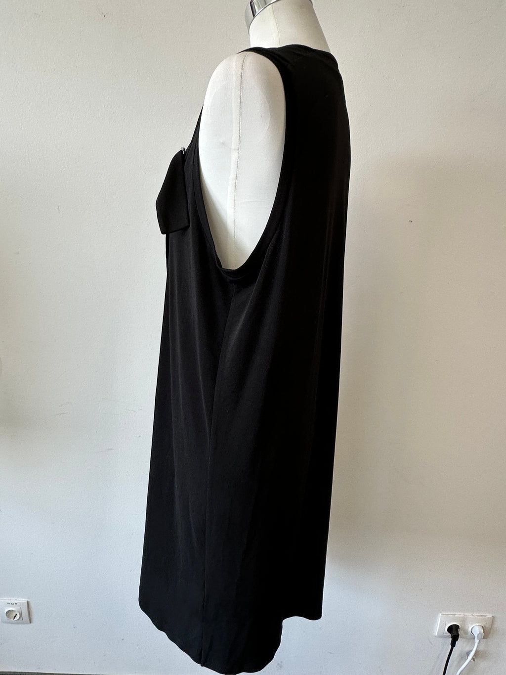 By Malene Birger Junni Kleid – Schwarz, Gr. XL, Guter Zustand, 98 cm Lang