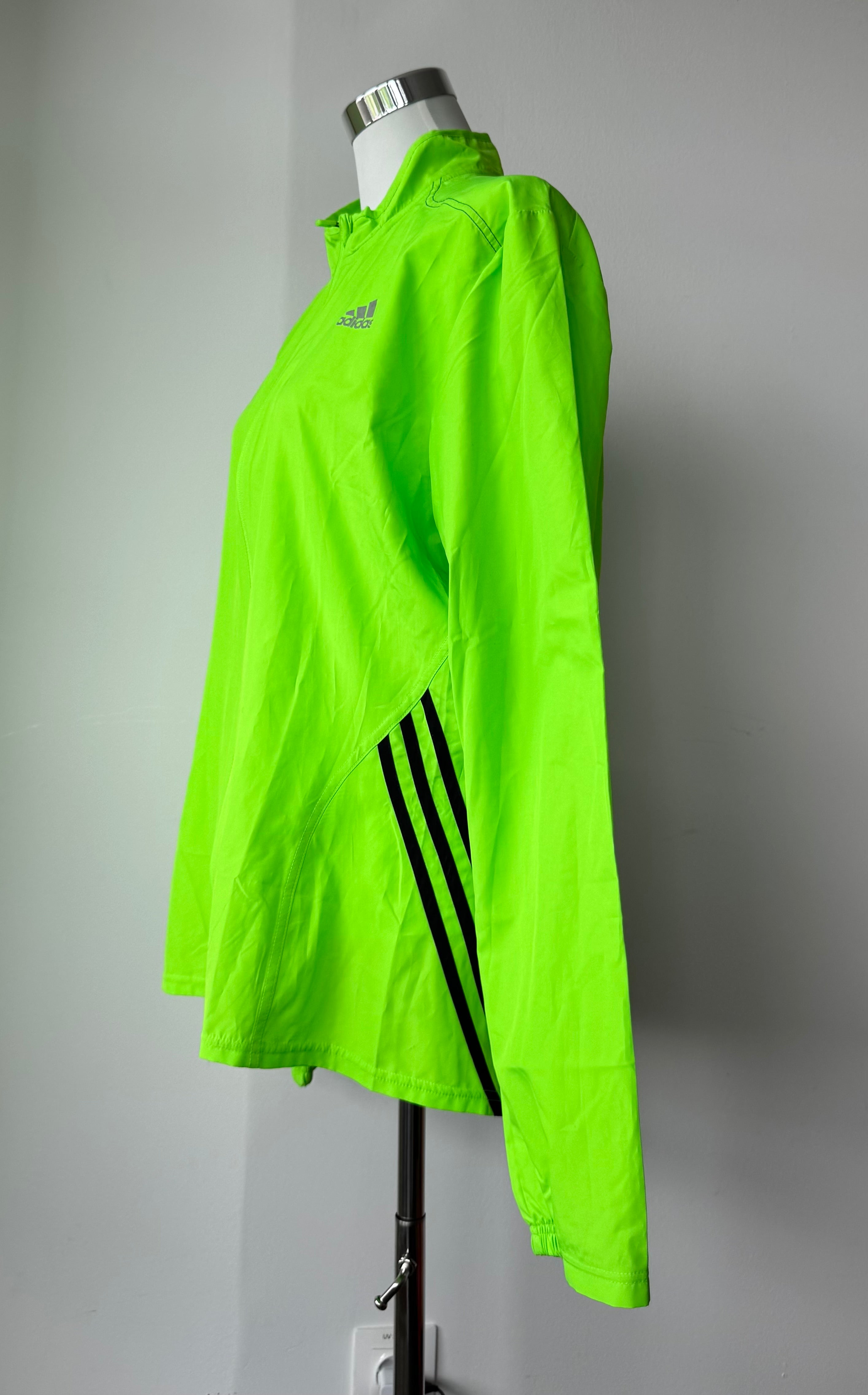 Adidas Adizero ClimaProof Laufjacke M Neon Gelb/Grün, guter Zustand