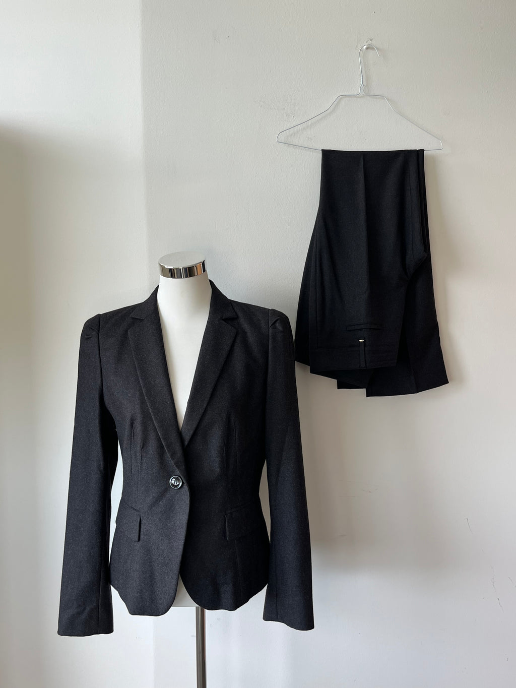 Marc Cain Women's Trouser Suit Charcoal EU 38 Very Good